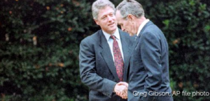 Bush/Clinton Forged a Friendship