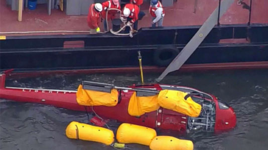 Victims of NYC helicopter crash all drowned: Medical examiner