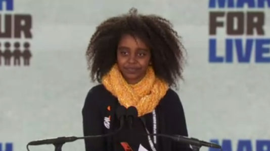 11-year-old girl gives passionate speech at March for Our Lives: ‘Black girls and women have been just numbers’