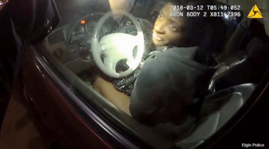 Police release video of woman shot during car stop