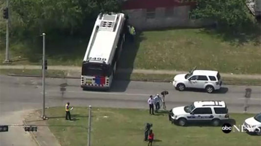 Bus bus driver stabbed by passenger