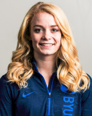 BYU Track & Field Athlete Anna Camp/ Photo Courtesy of BYU Athletics