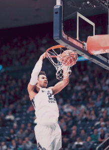 Yoeli Childs Named As One of 10 Candidates For the Karl Malone Award