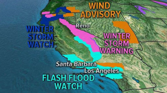 Mudslides, flash floods threaten Southern California two months after deadly storm