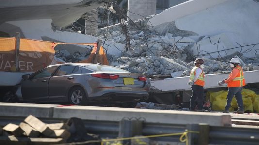 ‘There’s a lot of cars trapped’: Authorities release 911 calls from Florida bridge collapse