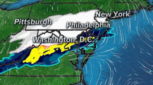 Winter weather returns with two separate storms over Easter weekend