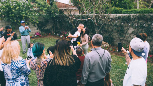 Man proposes during Easter egg hunt with golden Fabergé egg
