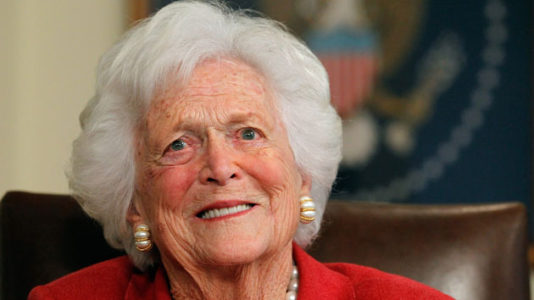 Former first lady Barbara Bush dies at age 92