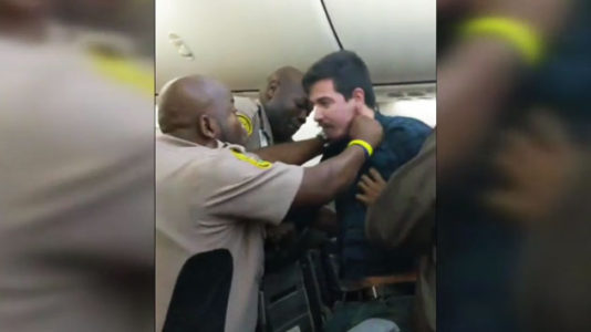 Passenger shot with stun gun, forcibly removed from plane after fight
