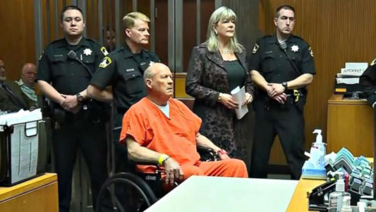 Suspected ‘Golden State Killer’ attends first court appearance handcuffed in wheelchair
