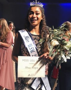 Woman of color wins Miss Utah State University pageant