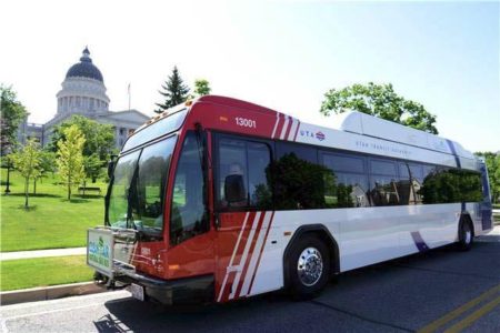 Utah Transit Authority awarded $2.6 million US bus grant