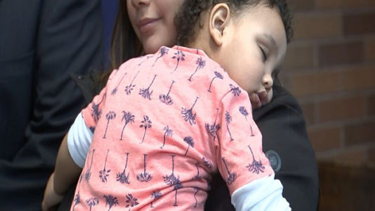 Detective saves choking baby at Police Academy graduation