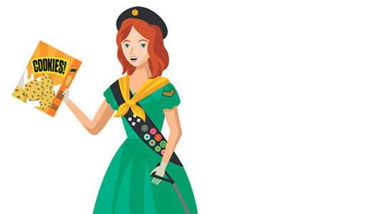 Homeless NYC Girl Scouts hold first cookie sale with some snap, crackle and pop