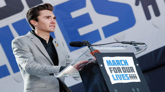 Parkland shooting survivor David Hogg calls for boycott of investment firms with stakes in gun makers
