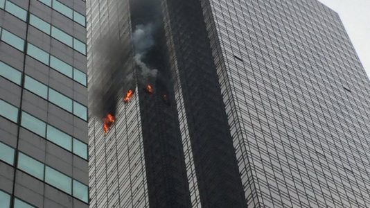 Trump Tower fire leaves one civilian dead, six firefighters hurt, officials say