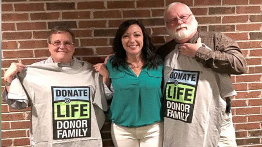 Marathon runner who received heart transplant meets donor’s parents for first time