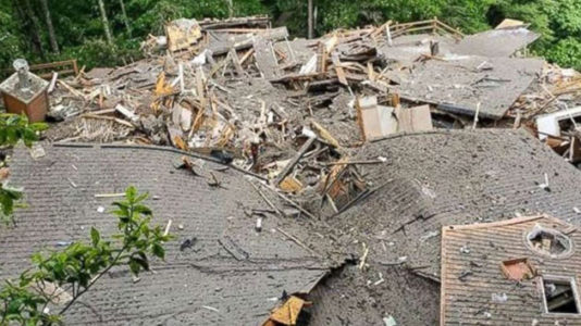 Landslide kills two in North Carolina home