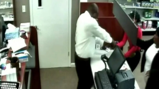 Pharmacist disarms woman who tried to rob him at gunpoint
