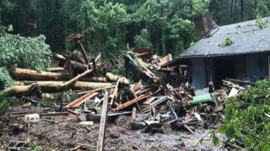 Record rainfall totals set in mid-Atlantic as storms continue in South
