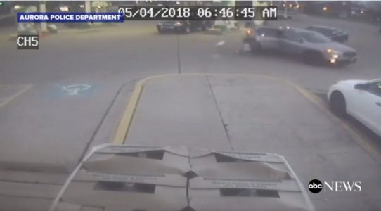 11-year-old girl seen jumping out of SUV amid carjacking at gas station