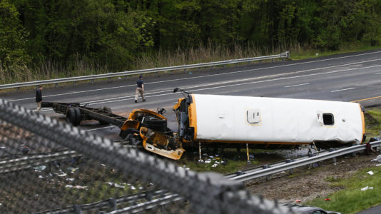 77-year-old school bus driver charged in deadly crash with a dump truck