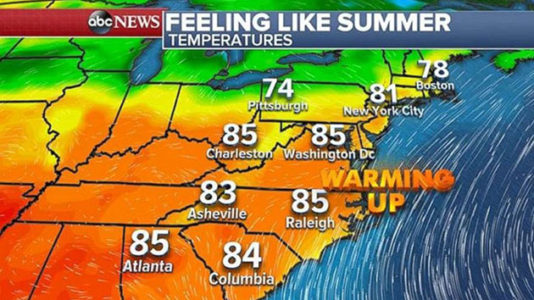 Stormy weather moves into Midwest as East dries out