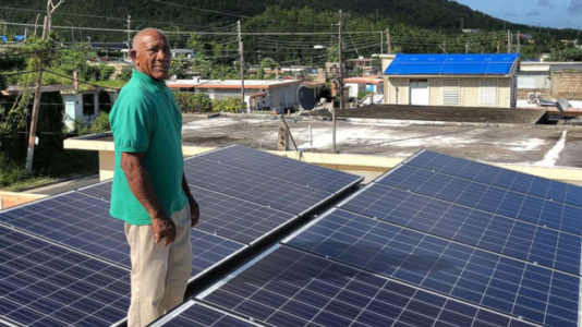 How being prepared for hurricane season starts with solar power in one Puerto Rico town