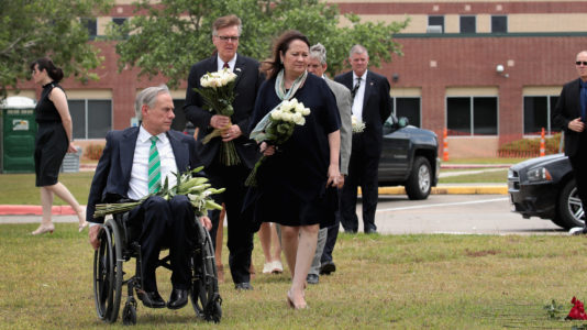 As nation mourns Sante Fe shooting victims, Texas governor tries to find ‘solutions’