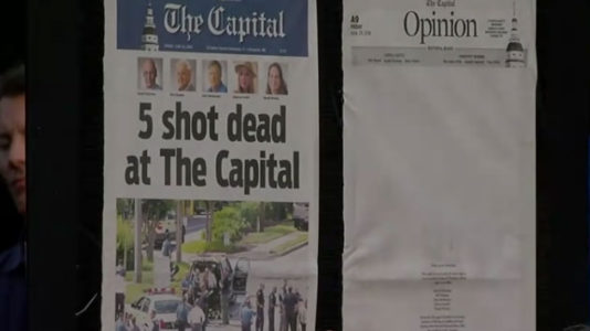 Candlelight vigil held for victims of Maryland newsroom shooting