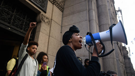 Determined demonstrators take to Pittsburgh streets after Antwon Rose’s funeral