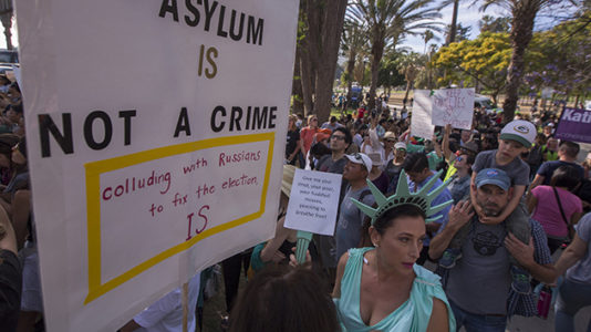 Uproar grows as administration digs in on child separation policy