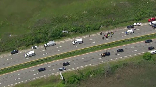 3 teens ejected, killed when stolen SUV overturns on Long Island parkway