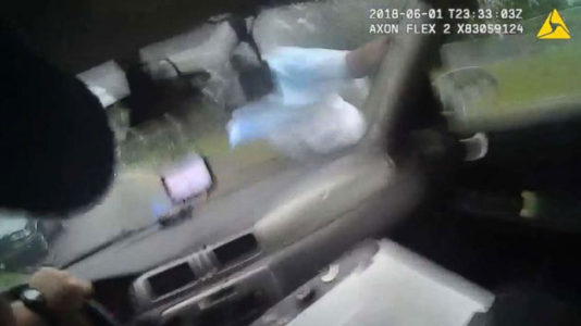 Police officer fired for hitting fleeing suspect with car hired days later by neighboring county