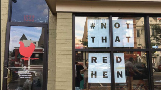 Wrong Red Hen getting tarred and feathered over Sarah Sanders controversy