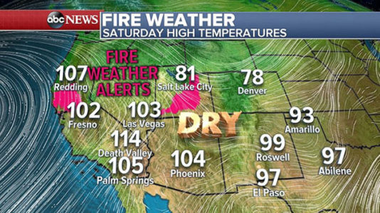 Excessive and dangerous heat grips Plains, Midwest and Northeast