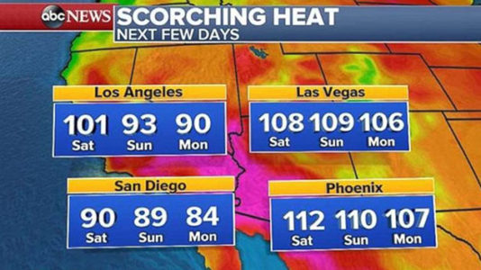 Wildfires spring up across western US as dry heat continues