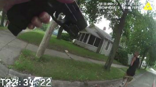 Minneapolis police release video of fatal shooting of black man as family calls for cops to be charged