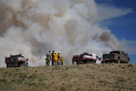 Dollar Ridge Fire: July 10