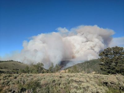 Dollar Ridge Fire: Day 8