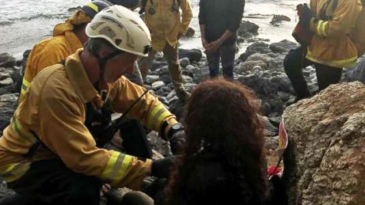 Woman survives a week after crashing 200 feet off cliff in California