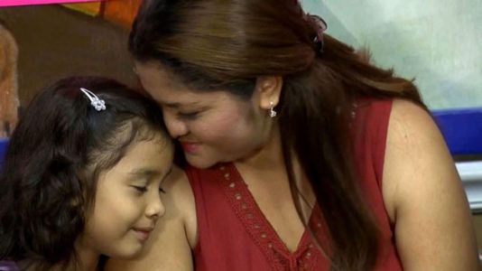 6-year-old girl heard asking through tears to call family is reunited with mother