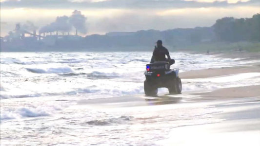 Crews searching for 24-year-old woman who went missing after swimming in Lake Michigan