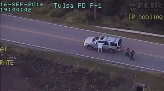 Protest erupts over ‘critical incident’ class taught by Oklahoma officer who killed an unarmed black man