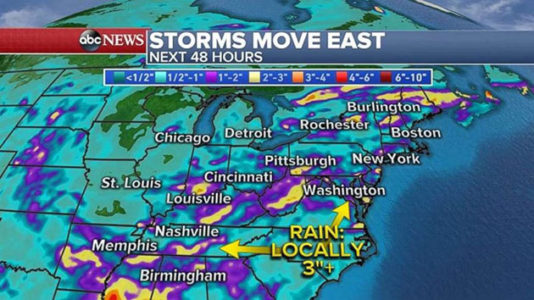 Midwest tornadoes reported as severe weather heads to Northeast