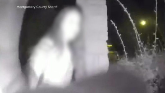 Mystery woman found safe was wearing bondage cuffs, police identify her boyfriend