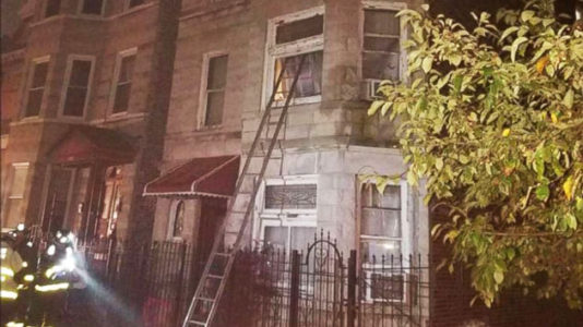 Eight children killed in pre-dawn fire in apartment building in Chicago