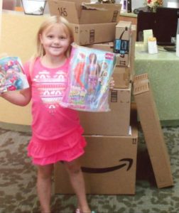 Utah girl secretly orders nearly $400 worth of toys online