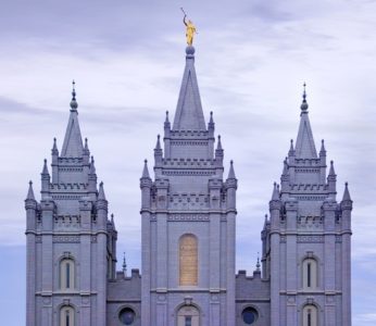 Statue Of Angel Moroni Is Placed Back Atop Temple