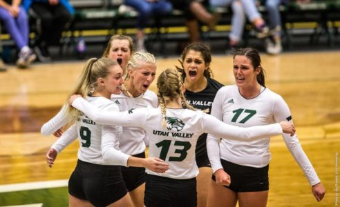 UVU Volleyball Downs Idaho State 3-1